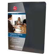 Cubierta plástica tamaño carta GBPlak premium GBC color negro