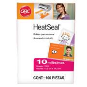 Mica térmica 1208 GBC tamaño 10x14.5cm forma rígida