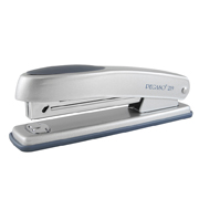 Engrapadora metálica Pegaso 219 tira completa color gris