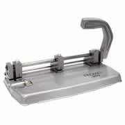Perforadora metálica Pegaso 300 de 3 orificios perfora hasta 30 hojas