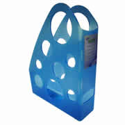 Revistero Sablón tamaño carta color azul.