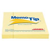 Notas Adhesivas Memo Tip amarillo 3x3 pulg 1 block con 100 hojas