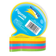 Notas Adhesivas Memo Tip forma pensamiento con 250 hojas de 7.1cm x 7.5cm