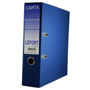 Registrador Lefort carta color azul .