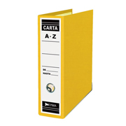 Registrador arcoiris KYMA tamaño carta amarillo 1 pieza
