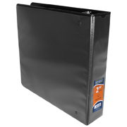 Carpeta panorámica con cristal Kinera carta de 2' herraje 'D' color negro
