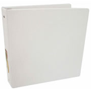 Carpeta básica Kinera carta de 1 1/2' rraje 'O' color blanco