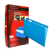 Folder colgante Pendaflex oficio color azul claro caja con 25 pzas