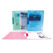 Cubierta para reporte Oxford carta colores surtidos 1 pza