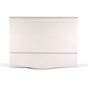 Folder porta documentos triple solapa Oxford carta color blanco