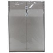 Sobre porta documentos vertical Oxford oficio color humo