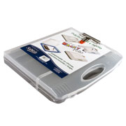 Portadocumentos con asa Wacky oficio color humo