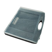 Portadocumentos Wacky oficio color negrocon broche interno de presión