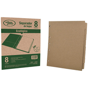 Separador ecológico 8 divisiones ACCO tamaño carta