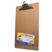 Tabla KYMA tamaño oficio con broche mariposa 1 pieza