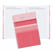 Agenda perpetua Pinos Altos color rosa pasta dura