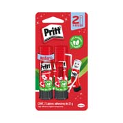 Lápiz adhesivo Pritt en barra de 22 grs blíster con 2 piezas