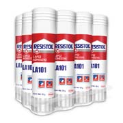 Lápiz adhesivo Resistol en barra de 20 grs charola con 12 piezas