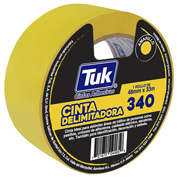 Cinta 340 delimitadora TUK 48mm x 33m , color amarillo, 1 pz
