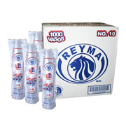 Vaso plástico reyma no. 10 caja con 1000pzas