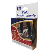 Cinta antiderrapante TUK 25mm x 4.57m cinta tipo 770, color negro, 1 pza