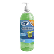 Jabon para manos antibacterial Super mops aroma manzana 1 Lt.