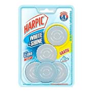 HARPIC PASTILLA BICARBONATO AROMA A CLORO BLISTER 5 PASTILLAS DE 45 GM CADA UNA
