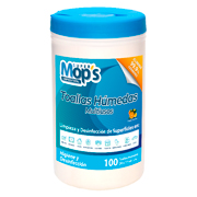 Toallitas Super mops desinfectantes c/100
