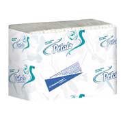 Servilletas blancas Petalo caja con 24 paq. 250 hjs.