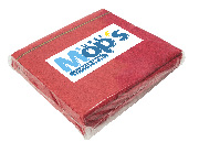 Franela Super mops color rojo .