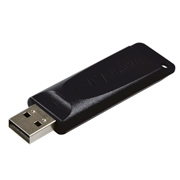 Memoria Verbatim USB 16GB slider black. .