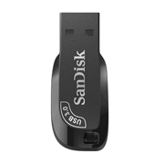 Memoria USB Sandisk Ultra Shift, 32GB, USB 3.0, Negro