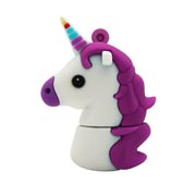 Memoria USB Brobotix 32gb unicornio morado