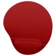Mousepad Brobotix gel color rojo .