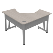 ESCRITORIO DELTA MODELO 149S COLOR CENIZA LINEA ITALIA