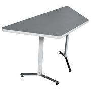 Mesa trapezoidal Flexmod Alfra 52 x 116 x 75 cm