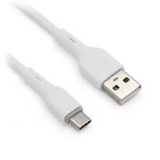 Cable USB Brobotix v2.0 tipo c 1m blanco.