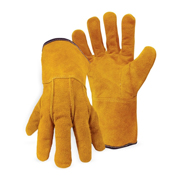 Guantes para soldar santul de carnaza color amarillo
