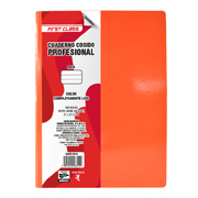 Cuaderno cosido Dietrix profesional raya100 hojas color naranja