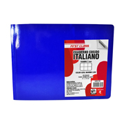 Cuaderno cosido Dietrix forma italiana cuadro 7 mm 100 hojas color azul marino