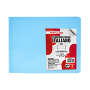 Cuaderno cosido Dietrix forma italiana raya 100 hojas color azul claro