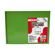 Cuaderno cosido Dietrix forma italiana raya 100 hojas color verde claro