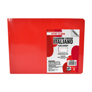 Cuaderno cosido Dietrix forma italiana blanco 100 hojas color rojo